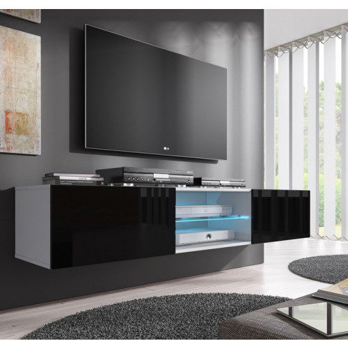 tv meubel tenon wit zwart