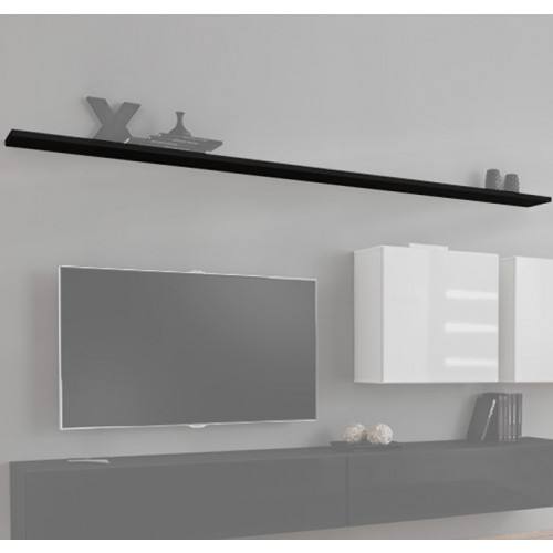 wandplank baza 180 zwart