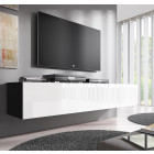 tv meubel fabiana xl zwart wit